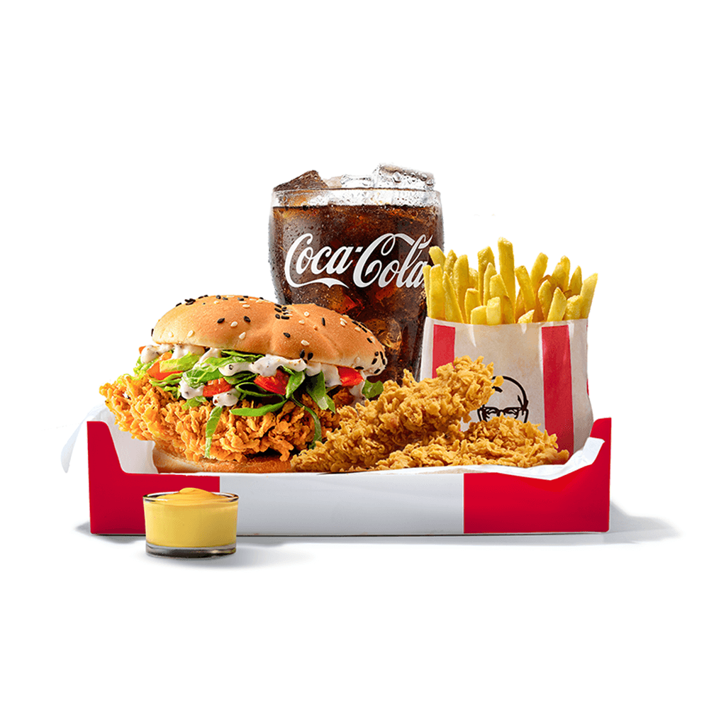 KFC Шефбургер оригинальный бокс